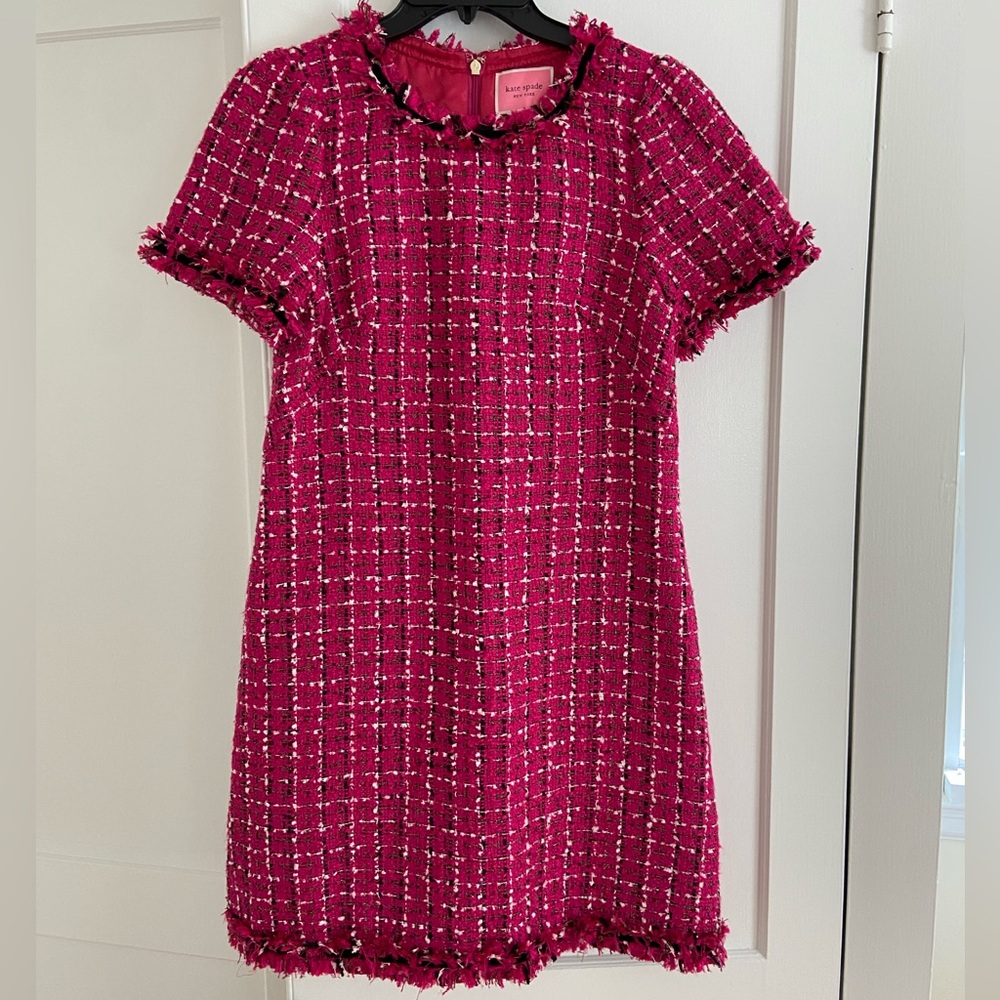 Kate Spade Tweed Festive Mini Dress
